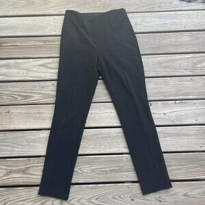 Theory black viscose wool dress pants Size 8